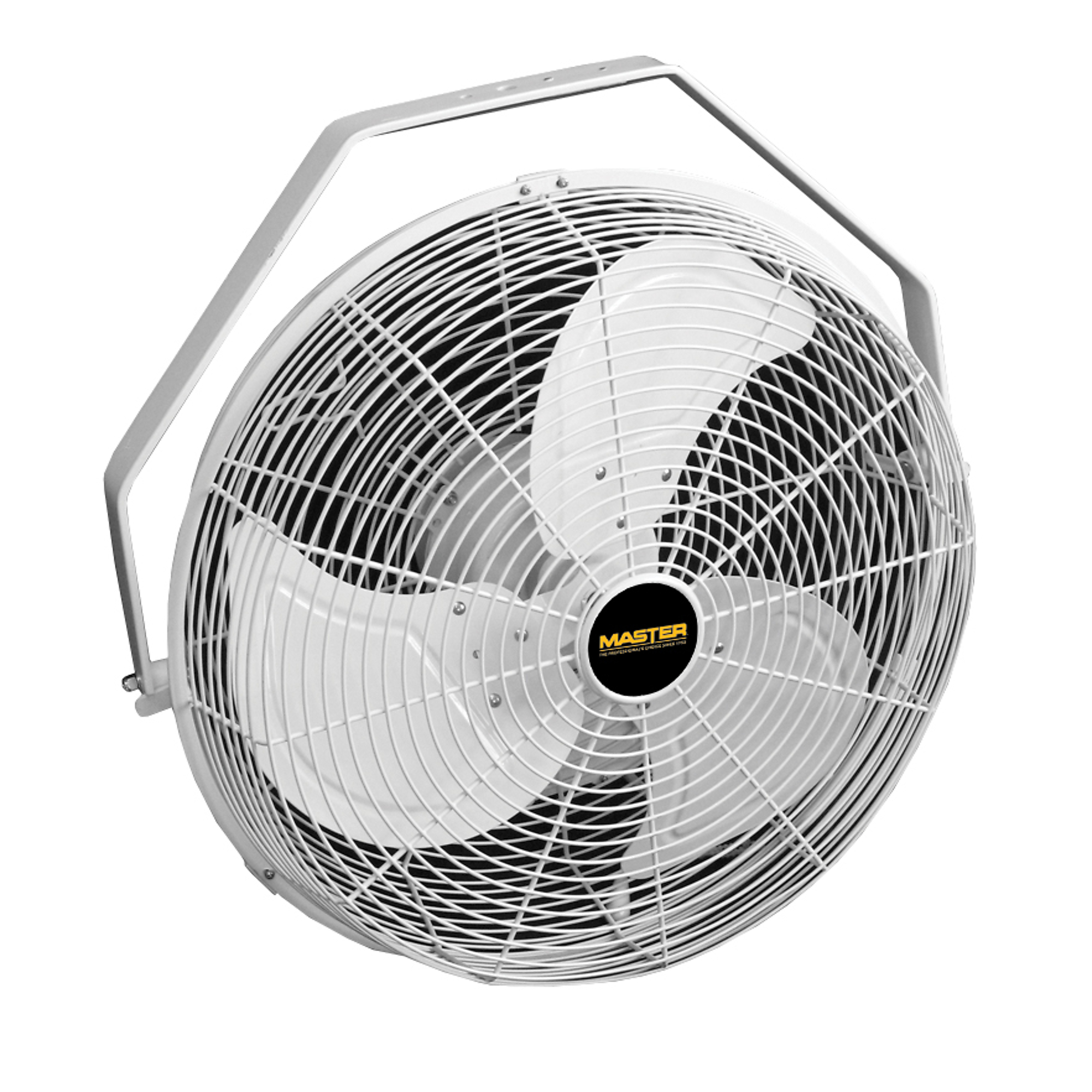 Master, High Velocity Wall Fan, Fan Type Wall Mount, Fan Diameter 18 in, Air Delivery 3040 cfm, Model# MAC-18WW